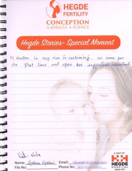 Hegde Fertility - Patient Success Stories- April (2)