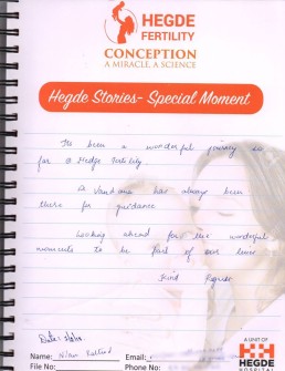 Hegde Fertility - Patient Success Stories - February (17)