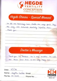 Hegde Success Stories - January (2)