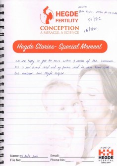 Hegde Fertility Success Stories