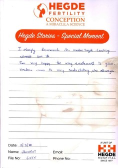 Hegde Success Stories - March Month