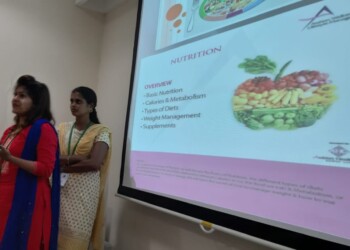 Dietitian talk at Ness Technologies Madhapur by By Aswini 3