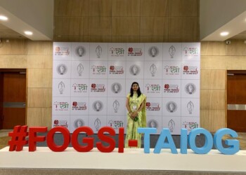 Dr Vandana Hegde as Faculty at FOGSI TAIOG National conference on Technology 2