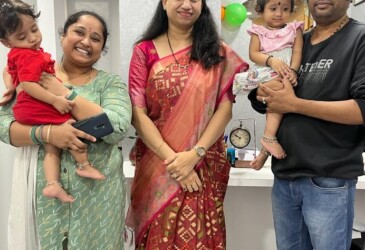 Happy Couple Hegde Fertility