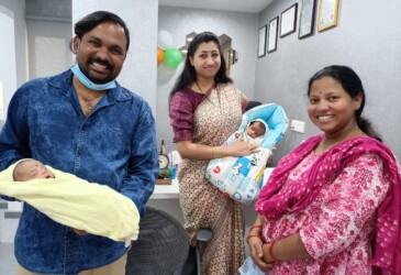 Happy Couple Hegde Fertility