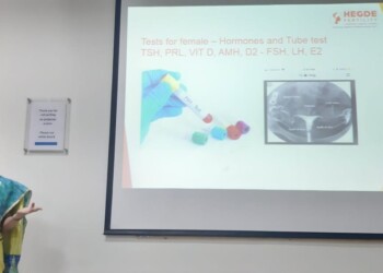Talk by Dr Vandana on Infertility @Infosys Gachibowli 3