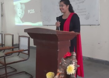 Talk on PCOD by DMO Prashathi Aurora Degree Collage Chikadpally 1