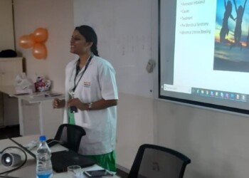 Talk on harmonal imbalance by DMO Radhika at TA Digital 4
