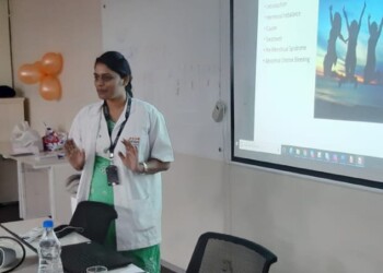 Talk on harmonal imbalance by DMO Radhika at TA Digital 5
