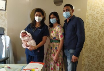 Happy Couple Hegde Fertility